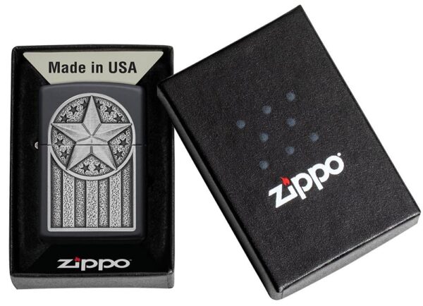 49639 Zippo tulemasin American Metal Emblem - Image 3