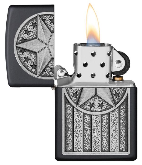 49639 Zippo tulemasin American Metal Emblem - Image 4