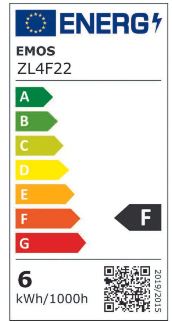 LED pirn 5,5W (40W) E27 WW kuunal EMOS - Image 3