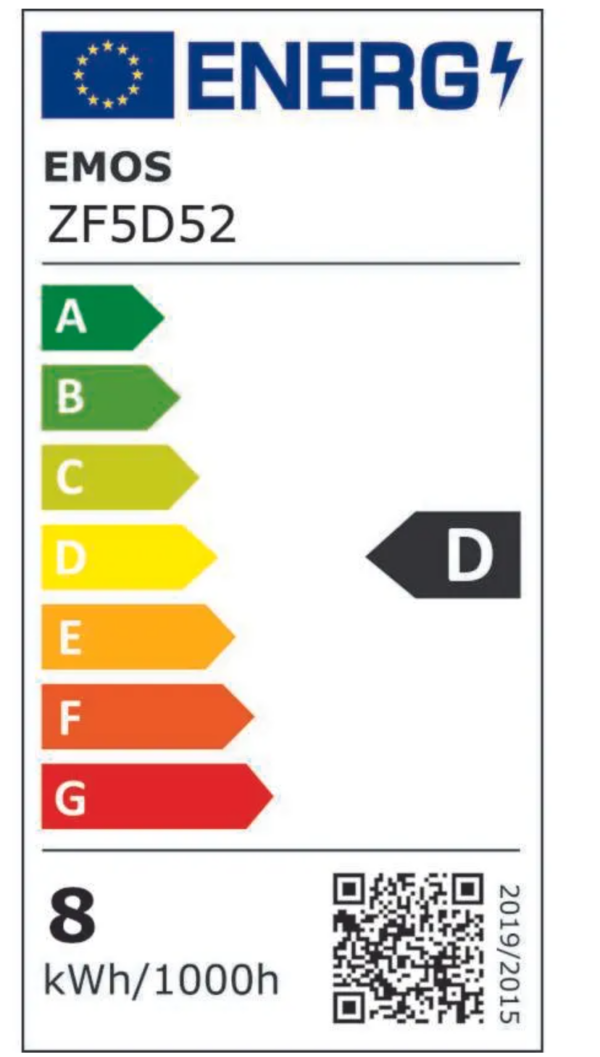 LED pirn 7,8W (75W) E27 Filament A60 WW EMOS - Image 3