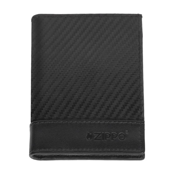 2008000 Zippo rahakott nahast, must 11,7x8,7x1,8cm